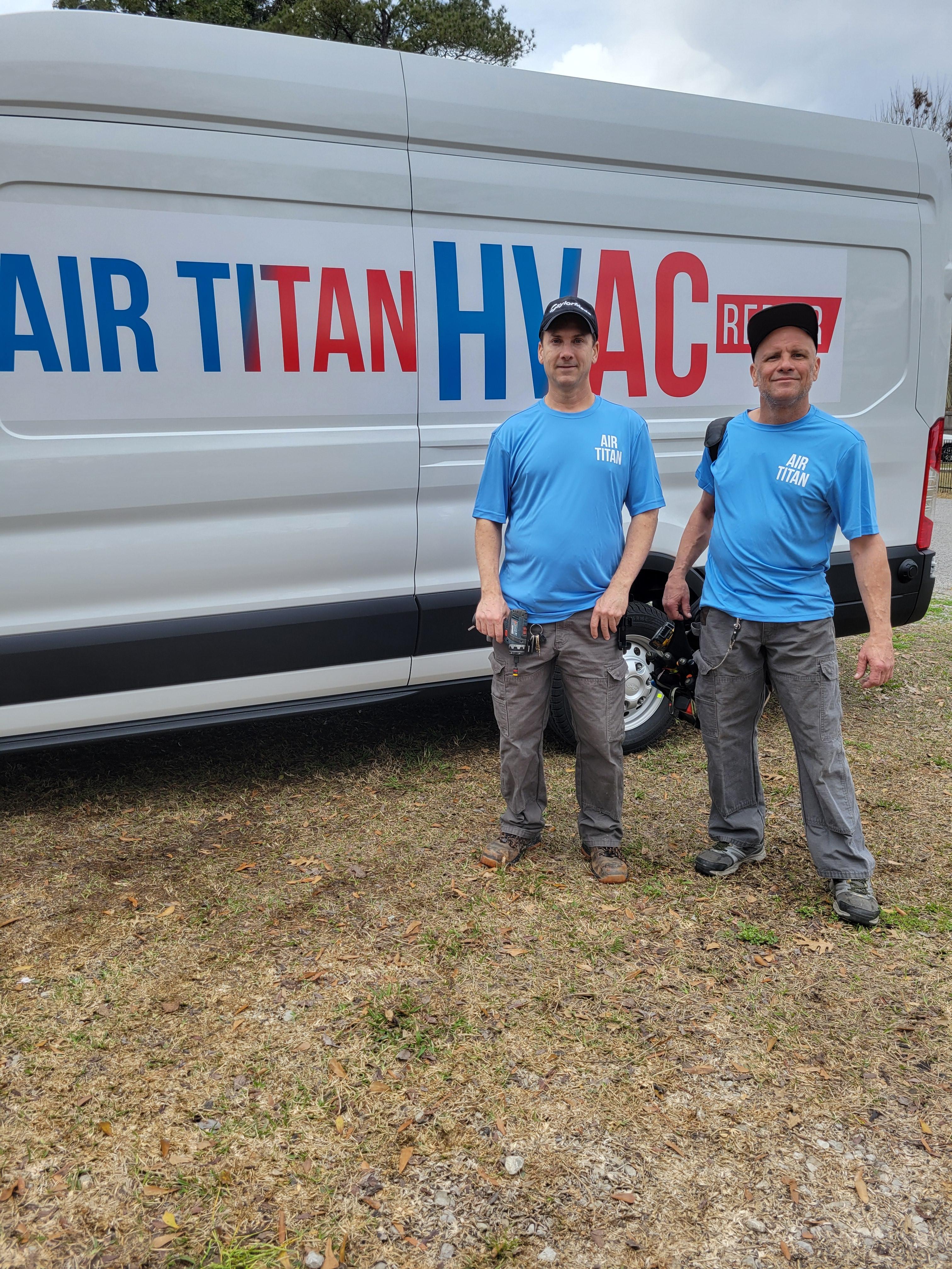 "Air Titan van at a home in Gonzales"